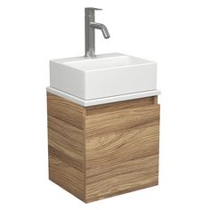 Тумба Bau Dream Blackwood 35,раковина BAU Cerama Mini 33х28,белая,смеситель Hotel Dream Bauedge