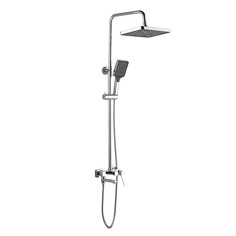 Душевая стойка со смесителем Osgard MANEN 64050 короткий излив, латунь/нержавеющая сталь