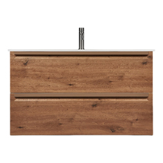 Тумба с раковиной Inda Piccadilly 80RC Kona дуб каштановый