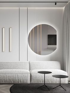 Зеркало для ванной Eclipse 100*90 круглое с правым срезом с нейтральной LED-подсветкой No Brand