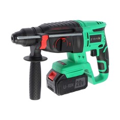 Перфоратор аккумуляторный Zitrek Destroyer Pro, 20 В, Li-Ion, 4 Ач, SDS-plus, кейс