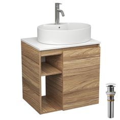 Тумба Bau Dream Blackwood 60 правая,раковина BAU Nimb 51х41,смеситель Hotel Dream,выпуск Bauedge