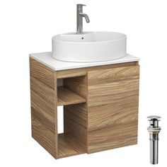 Тумба Bau Dream Blackwood 60,раковина BAU Nimb 51х41,смеситель Hotel Dream,выпуск Bauedge