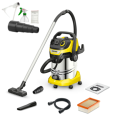 Пылесос KARCHER WD 6 P S V-30/6/22/T+набор для химчистки ковров, широкая насадка