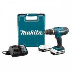 Дрель-шуруповерт Makita DF488DWAE, От аккумулятора, 18 В, 42 Нм, 2 АКБ