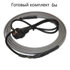 Комплект греющего кабеля Eastec SRL 24-2 6м для труб