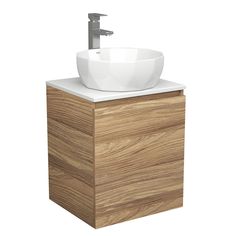 Тумба Bau Dream Blackwood 50 с дверцей,раковина BAU Diamond D40,смеситель Hotel Still Bauedge