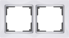 Рамка для выключателя Werkel WL03-Frame-02-white a028881 белый