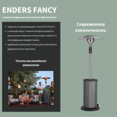 Газовый инфракрасный уличный обогреватель ENDERS FANCY