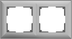 Рамка для выключателя Werkel WL14-Frame-02 a038846 серебряный