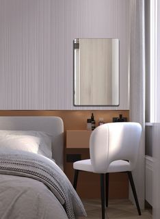 Зеркало для ванной Prisma 80*40 прямоугольное вертикальное без подсветки No Brand