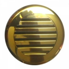 Решетка стальная на магнитах ВИЗИОНЕР КП-100 жалюзи, нержавеющая сталь золотая