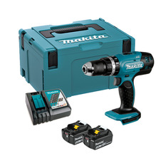 Аккумуляторная ударная дрель-шуруповерт Makita DHP453RTJ