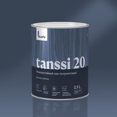 Лак для пола TALATU tanssi 20 износостойкий полуматовый 0,9 л