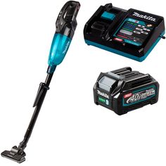 Пылесос аккумуляторный Makita CL001G04D101 40В-1200л/м-210 мбар, акк 2,5Ач, з/у