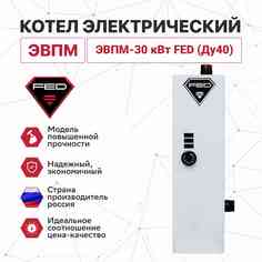 Котел электрический ЭВПМ-30 кВт FED (Ду40)