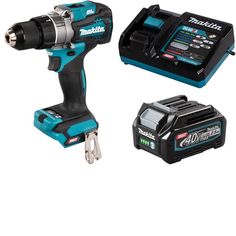 Дрель-шуруповерт аккумуляторная Makita DF001GD101 140Нм XGT 40В, 1х2,5Ач, з/у