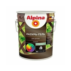 Защитная лазурь-гель для дерева Alpina, 9 л, белая