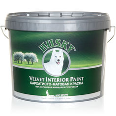 Краска Husky интерьерная Бархатная Velvet Interior Paint