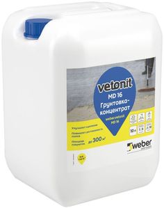 WEBER.VETONIT MD16 грунтовка-концентрат для пола (10л)