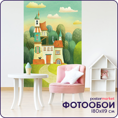 Фотообои Postermarket Сказочный замок WM-420NL 180х119 см