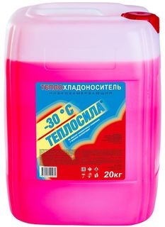 ТЕПЛОСИЛА 30 теплоноситель концентрат этиленгликоль бытовой антифриз для систем отопления