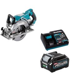 Пила дисковая аккумуляторная Makita RS001GD101 190мм 40В XGT Li-Ion 1х2,5Ач