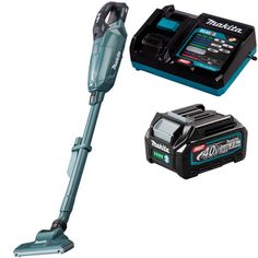 Пылесос аккумуляторный Makita CL002G01D101 40В XGT- 1200л/м-210 мбар, акк 2,5Ач и з/у