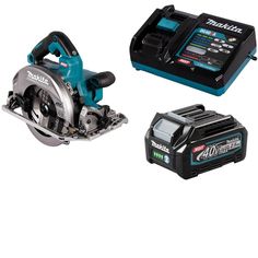 Пила дисковая аккумуляторная Makita HS004GD101 190мм 40В XGT Li-Ion 1х2,5Ач