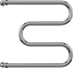 Terminus Водяной полотенцесушитель М-образной формы 26,9 Terminus 62,7x60 см