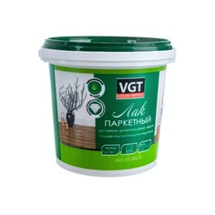 Акриловый лак VGT для паркета и дерева внутри помещений, матовый 0,9 кг 11600176