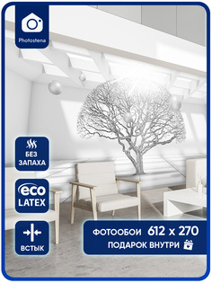 Фотообои Photostena 3D Дерево 6,12 x 2,7 м, 23673-612-270