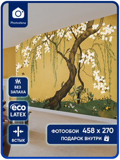 Фотообои Photostena Сакура 23543-458-270 4,58 x 2,7 м
