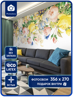 Фотообои Photostena Цветы 3,56 x 2,7 м