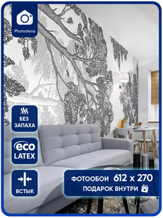 Фотообои Photostena Деревья 6,12 x 2,7 м