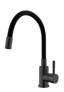 Смеситель для кухни с гибким изливом ESKO K44BTotal, черный ЕСКО