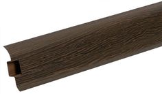 IDEAL Komfort плинтус с кабель-каналом и мягким краем Венге 301 (2,2м)