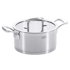 Кастрюля Gipfel PRESTIGE 1234 3 л серебристый