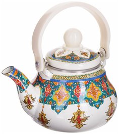 Заварочный чайник ЭМАЛЬ с сито 0,8 л 28515 KSMB-28515 Mayer&Boch