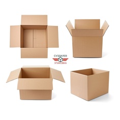 Коробка для переезда, перевозки и хранения 21х42.6х8 см 50 шт No Brand