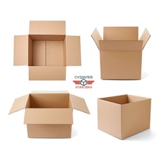 Коробка для переезда, перевозки и хранения 25.5х35х19.4 см 50 шт No Brand