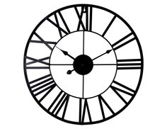 Настенные часы РОМАНО НЕРО, металл, 47 см, Koopman International