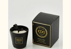Ароматическая свеча в стеклянной шкатулке 9 см, EDG
