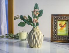 Декоративная фарфоровая ваза МОЛОЧНЫЙ ШОКОЛАД: ФЮРСТ, 15 см, Boltze