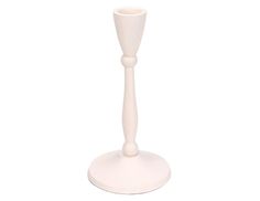 Подсвечник, металл, молочный, 17 см, Koopman International