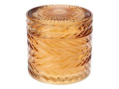 Ароматическая свеча в стакане ГВЕНАЛЬ, янтарная, 9 см, Koopman International