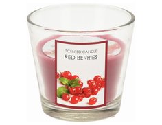 Ароматическая свеча в стекле КРАСНЫЕ ЯГОДЫ, 8 см, Koopman International