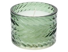 Ароматическая свеча в стакане ГВЕНАЛЬ, зелёная, 9 см, Koopman International