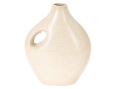 Декоративная ваза-кувшин ЛЕБРОК, фарфор, бежевый, 20х16 см, Koopman International