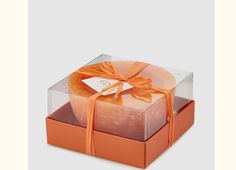 Ароматическая свеча апельсин, 15 см, EDG